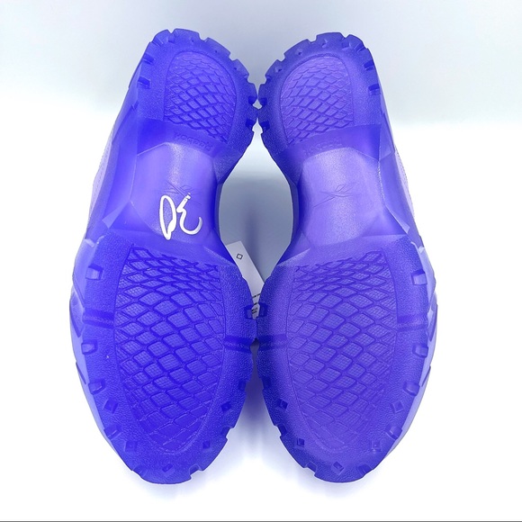 New Youth Reebok Classic Cardi B X Club C Crisp Purple Casual Sneakers 5 GX5027 - Picture 7 of 12